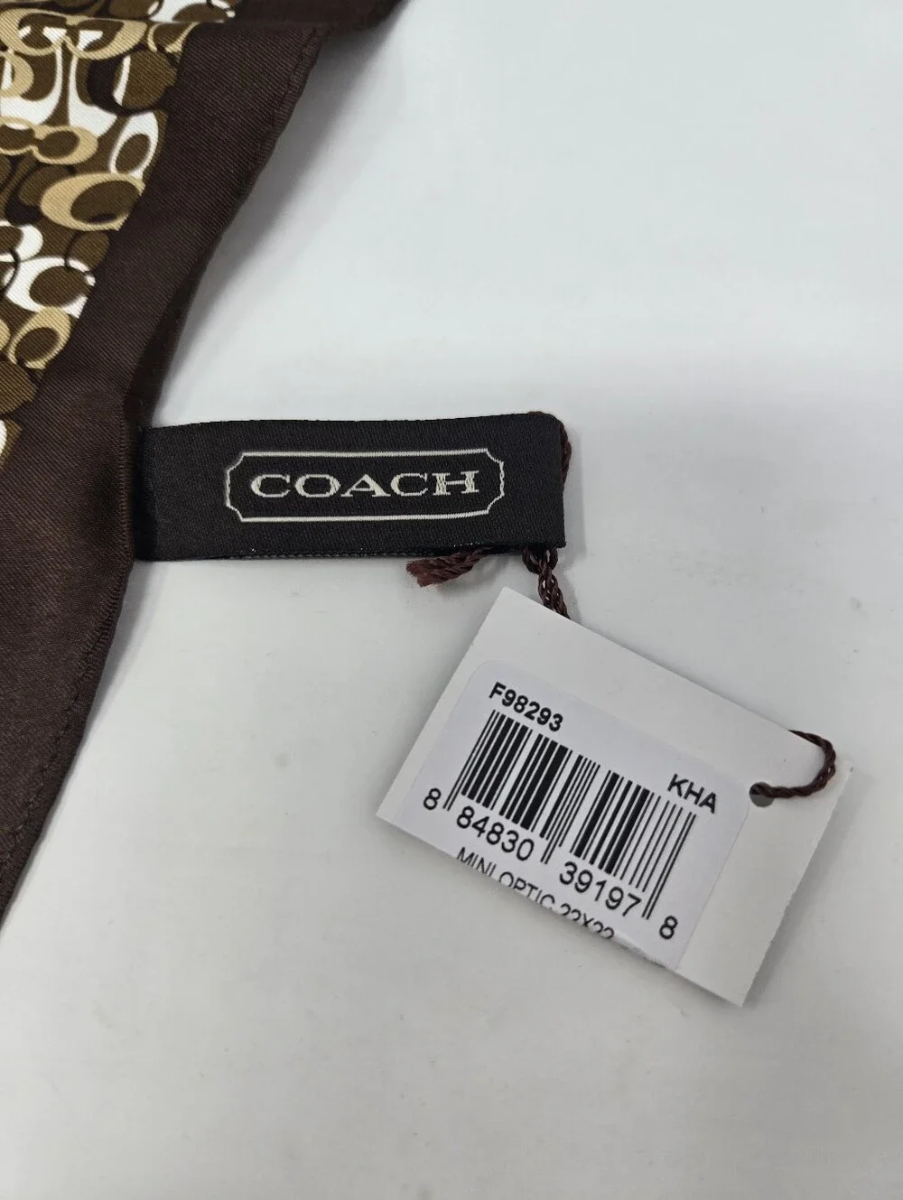Coach new tags